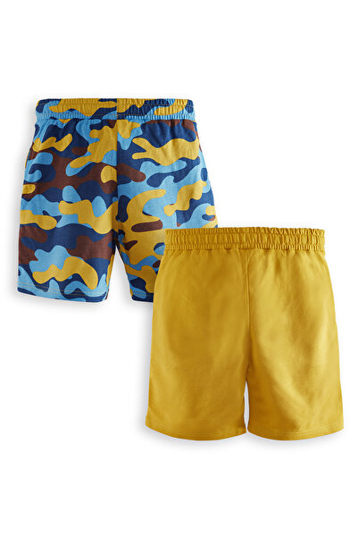 Denokids Erkek Çocuk Basic 2'li Paket Şort