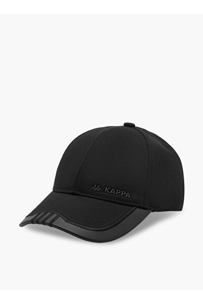 Kappa Logo Accent Cap with Buckled Strap Closure