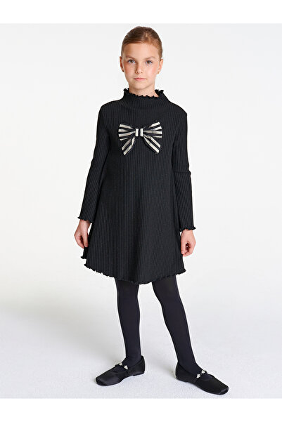 SheShe Rochie Neagra Tricotata