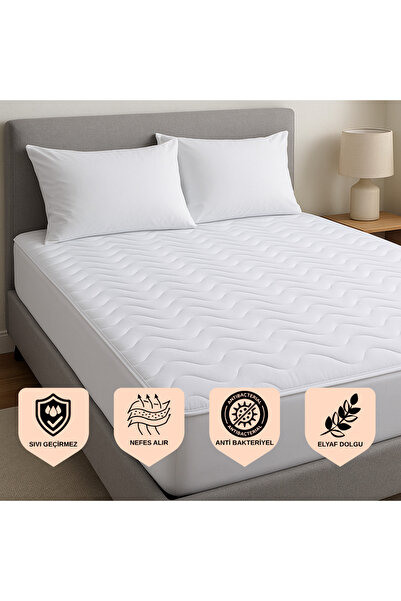 DeLavinDa Kapitone Sıvı Geçirmez Yatak Alezi – Nefes Alabilen, Hipoalerjenik