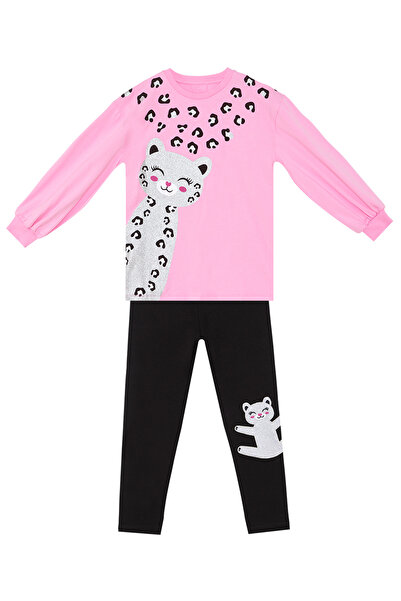 Denokids Lányos Oroszlán harisnya és póló készlet