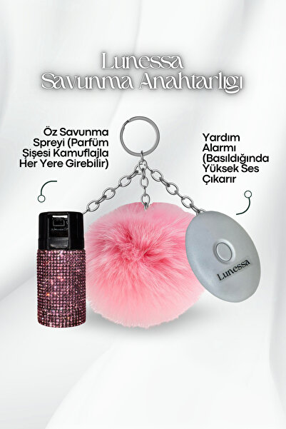 Elifsu Jewelry Lunessa Savunma Anahtarlığı