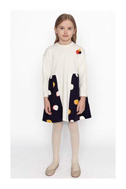 SheShe Pon Pon Kız Çocuk Elbise