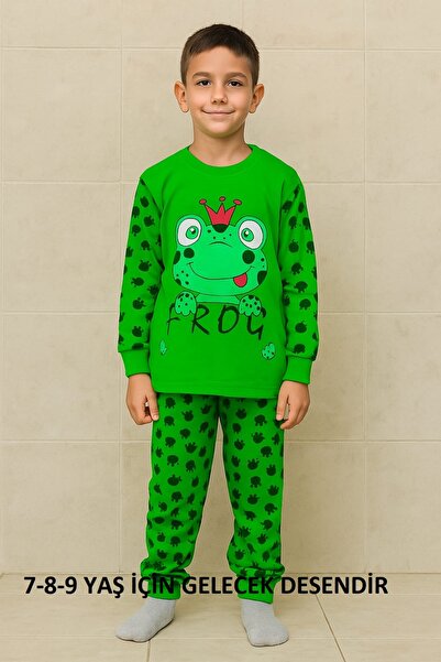 Bilge Trend Super mini pidžama set sa uzorkom žabe
