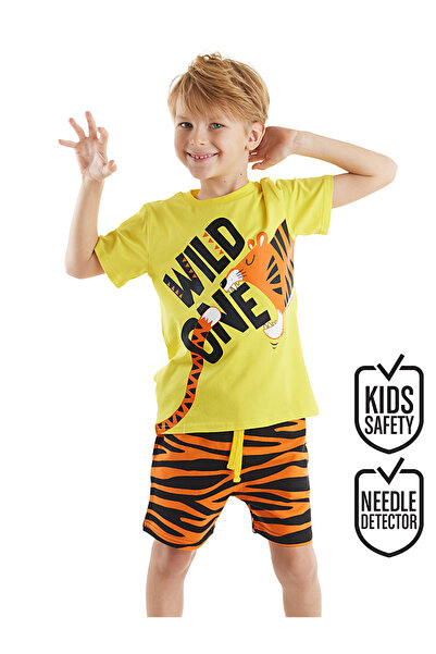 Denokids Wild One Boy's T-shirt Shorts Set