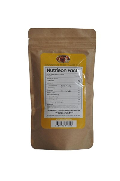 AiroBazar شاي الرمان العضوي 200 جرام من العاهل الأمريكي