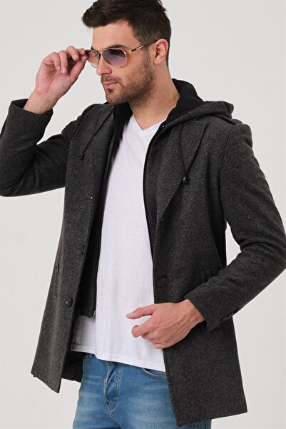 Dewberry Men's Overcoat, Warm, Stylish, Casual, Classic, Trendy Model