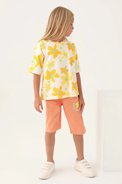 Rolypoly Daisy Blue Girl's Capri Set