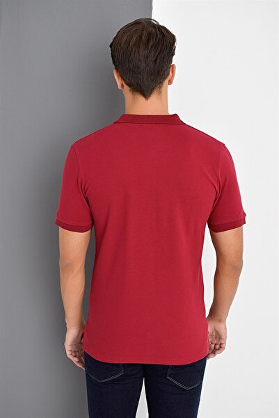 Dewberry T8561 Men's T-Shirt-Burgundy