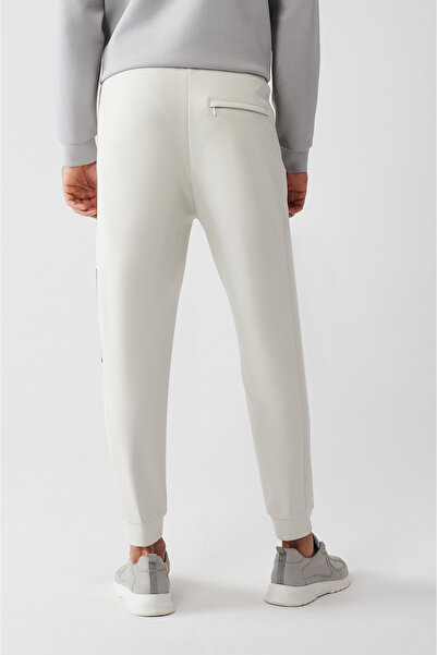 Avva Erkek Taş İnterlok Kumaş Beli Bağcıklı Paçası Lastikli Eşofman Altı A32Y3401