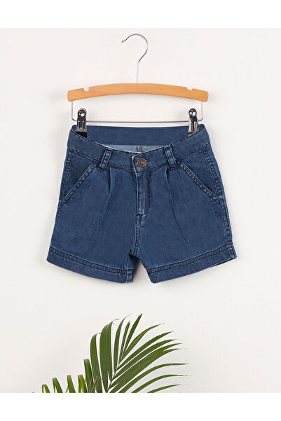 Ollie&Olla Pileli Erkek Çocuk Denim Şort