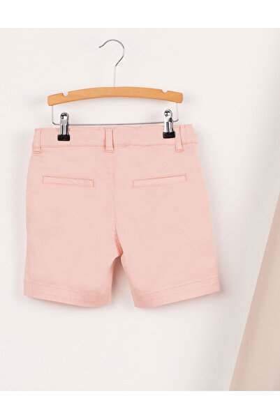 Ollie&Olla Pink Boy's Gabardine Shorts