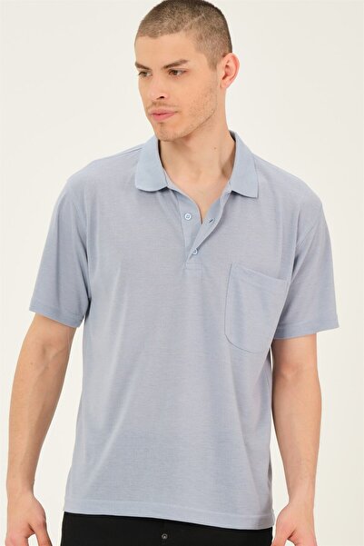 Dewberry T0063 Men's T-Shirt-Blue