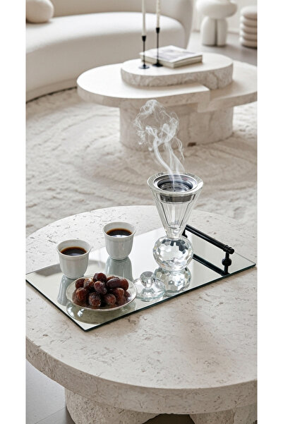 Generic A luxurious transparent incense burner