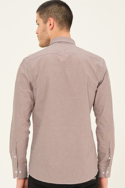 Dewberry G751 Men's Shirt-Brown