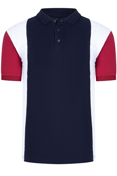 Dewberry T8596 ERKEK TSHIRT-AÇIK LACİVERT
