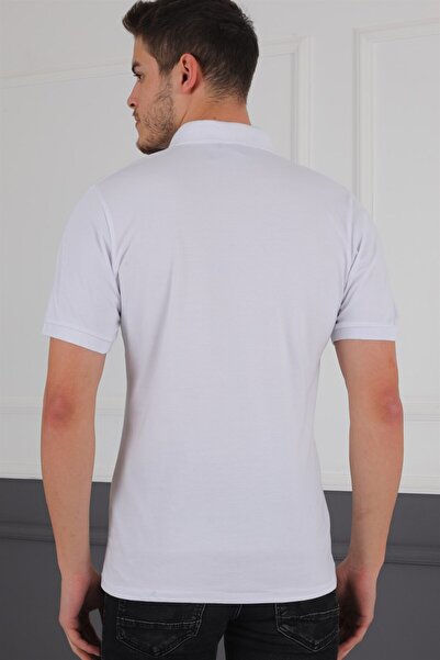 Dewberry T8581 Men's T-Shirt-White