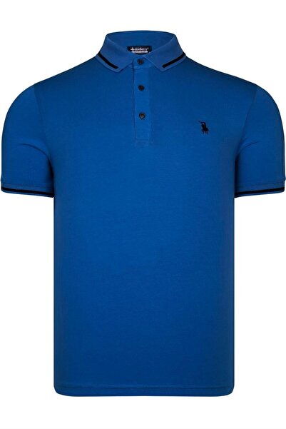 Dewberry Erkek Polo Yaka T-Shirt Pamuklu Basic Günlük Spor Şık Rahat Model