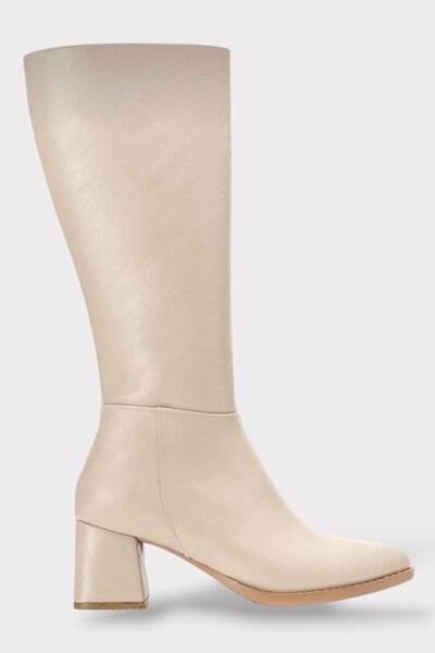 Liger Жіночі чоботи на підборах BEJ