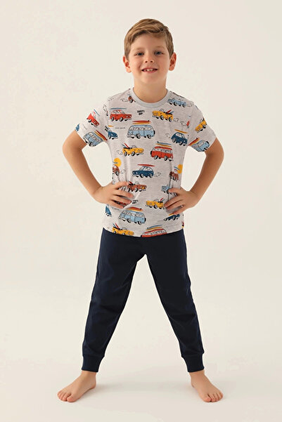 Rolypoly Boy double set - snow melange