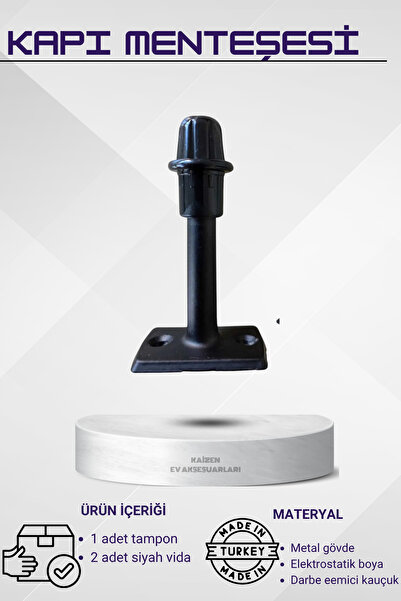 KAİZEN Kapı Merkezleyici Tampon Siyah