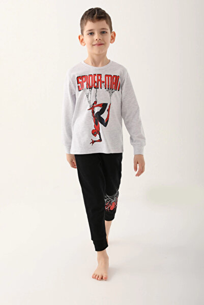 SPIDERMAN SPIDER-MAN ERKEK ÇOCUK İKİLİ TAKIM - KAR MELANJ