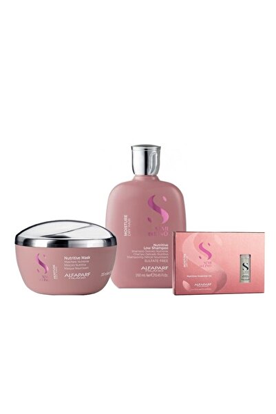 Alfaparf Milano Alfaparf Semi Di Lino Moisture Nutritive Set Șampon 250 ml + ...