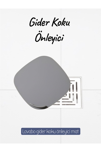 Dem Home Gider Koku Önleyici Mat - Banyo Mutfak Lavabo Balkon Gider Tıpası Kapağı Böcek Önleyici Silikon