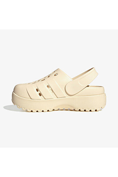 adidas Adilette Clog Platform Women's Cream Slippers