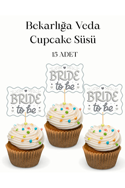 P&B COLLECTION WORKSHOP Gümüş Gri Bride To Be Yazılı Bekarlığa Veda Partisi T...