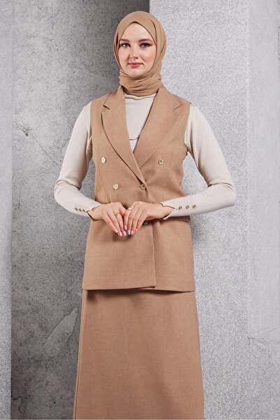 Alvina 45050 Μοντέλο Γιλέκο Φούστα Σετ