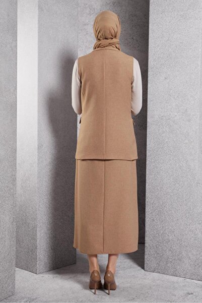 Alvina 45050 Μοντέλο Γιλέκο Φούστα Σετ