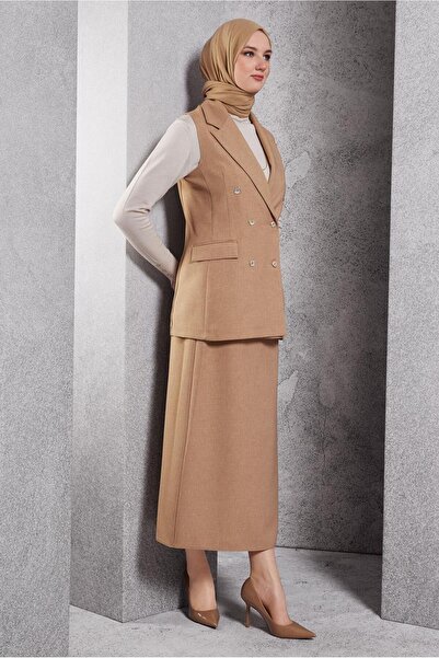 Alvina 45050 Μοντέλο Γιλέκο Φούστα Σετ