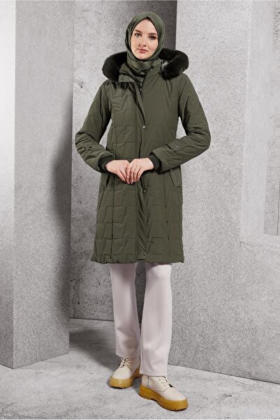 Alvina Модель 90510 - Пальто з знімним капюшоном