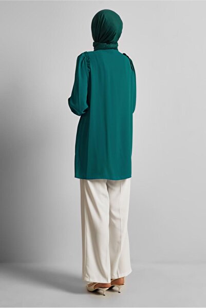 Alvina Shirt Collar Tunic 45723