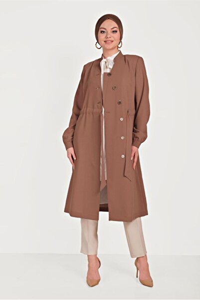 TRENDTESETTÜR ЖІНОЧИЙ КАВОВИЙ (КАРАМЕЛЬНИЙ) ПЛАНШЕТНИЙ ПЛЕД 10171