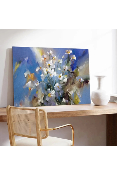 VOGLOO Daisy Field Canvas Painting