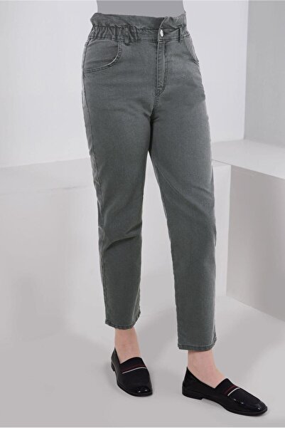 TRENDTESETTÜR Γυναικείο - Γκρι (A. Smoked) Ελαστικό τζιν παντελόνι T 6105