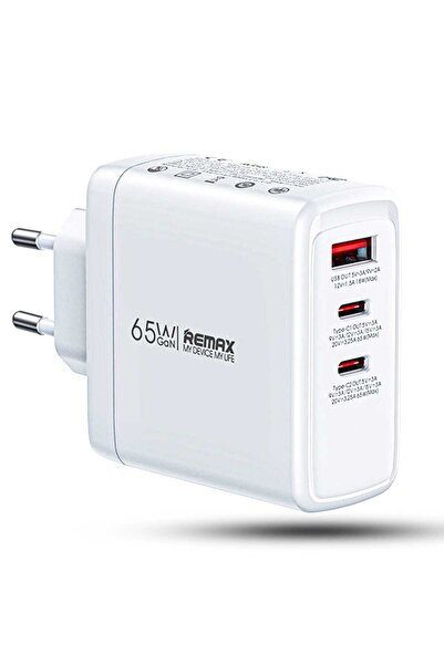 Timebox Încărcător de rețea cu 3 porturi, 65W, încărcare rapidă, 2 porturi ti...