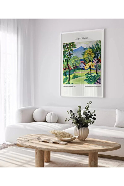 VOGLOO Αφίσα χωρίς πλαίσιο Ο Αυγκουστόμπακε Τεγκερνσέ Σκηνικό τοπίου