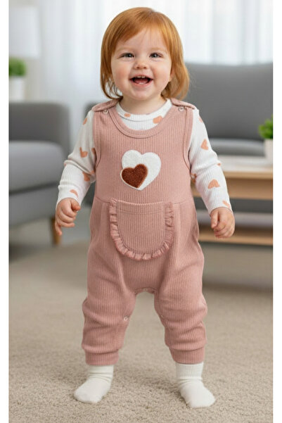 EYMİRGİYİM Kalınlı Süzene Baby Girl Romper 3 Months, 6 Months, 9 Months