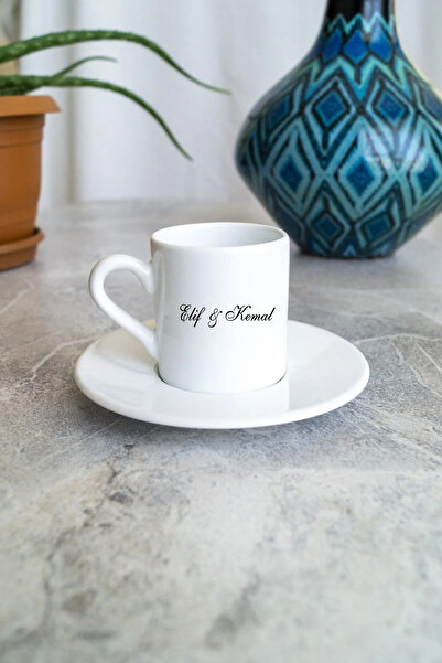 Vela Gifting Kişiye Özel Isimli Sana Özel Çift Taraflı Baskı Kişisel Kahve Fi...