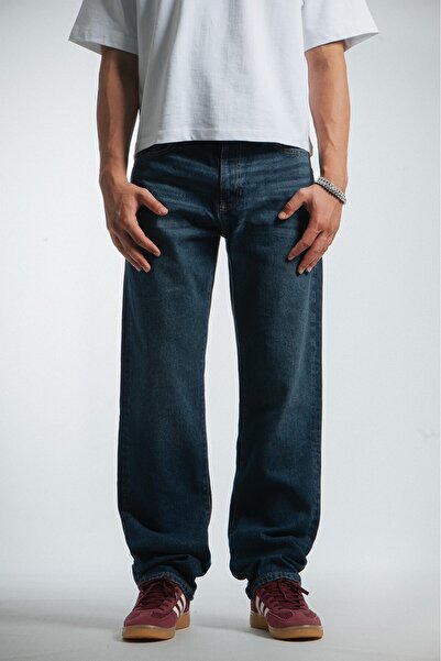 GRJ denim Light Navy Baggy Fit Men's Jeans