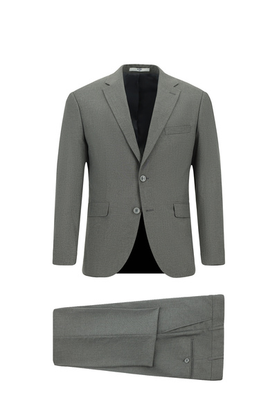 Kiğılı Regular Fit Plain Classic Mono Collar Suit
