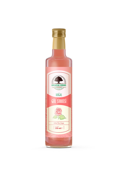 EVVAHE DOĞAL Doğal Gül Sirkesi (250 ml)