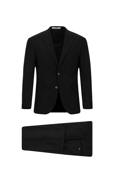 Kiğılı Regular Fit Plain Classic Mono Collar Suit