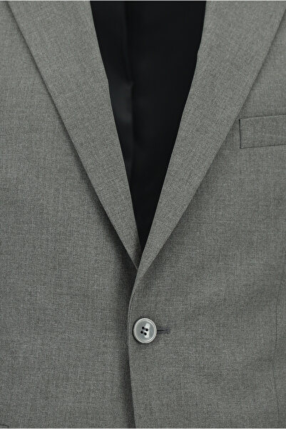 Kiğılı Regular Fit Plain Classic Mono Collar Suit