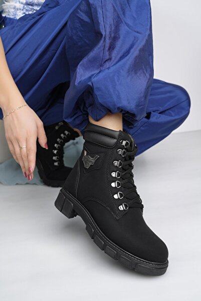 Twingo 670 Чорні зимові жіночі черевики з нековзною підошвою