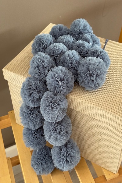 Miniden Mini pompon Indigo Row