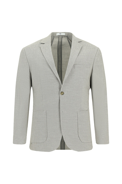 Kiğılı Super Slim Fit Extra Slim Fit Linen Blended Elastic Waist Drawstring Suit